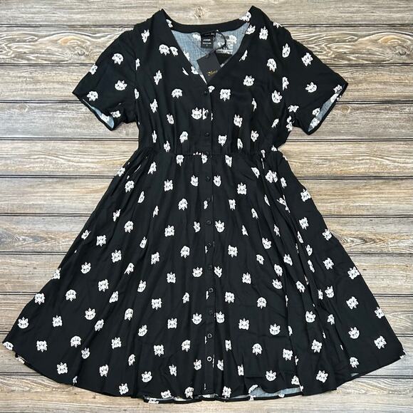 Torrid Disney Aristocrats Marie Challis Dress Size 1 - Picture 1 of 5